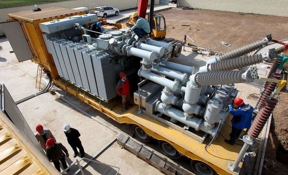 One Trailer Type Mobile Transformer Substation 10 Mva Low Partial Discharge