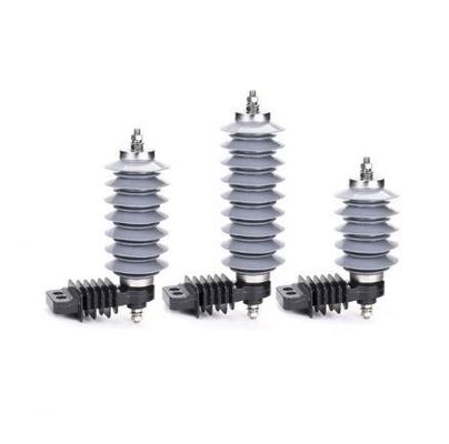138kV 100kN Voltage Lightning Arrester Silicon Rubber Shed Suspension Insulators
