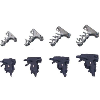 Steel NLL U Bolts Transmission Line Fittings High Tension Cable Strain Clamps