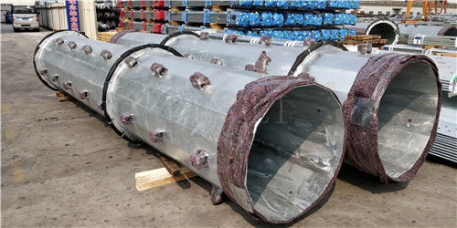 GR50 ASTM A36 550KV 28m Q345 High Mast Light Pole