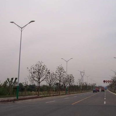 66KV Electric Lighting Steel Pole Tower Hot Dip Galvanization