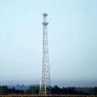Self Supporting Steel Telecom Cell Site Tower Singal Transmission Phone 4g Mobile Aerial