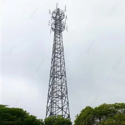 Self Supporting Steel Telecom Cell Site Tower Singal Transmission Phone 4g Mobile Aerial