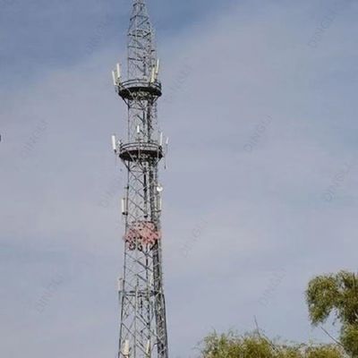 Self Supporting Steel Telecom Cell Site Tower Singal Transmission Phone 4g Mobile Aerial