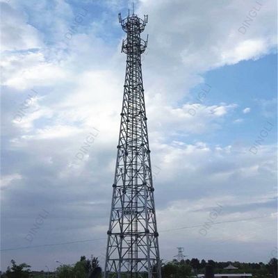 Hot Dip Galvanized Steel Lattice Angle Steel Tower Tubular Telecom Tower