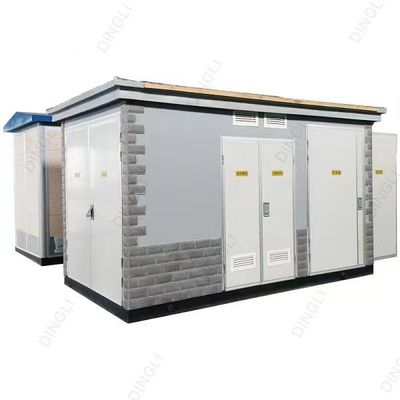Outdoor Safe 35KV Electrical Power Transformer Compact Transformer Substation