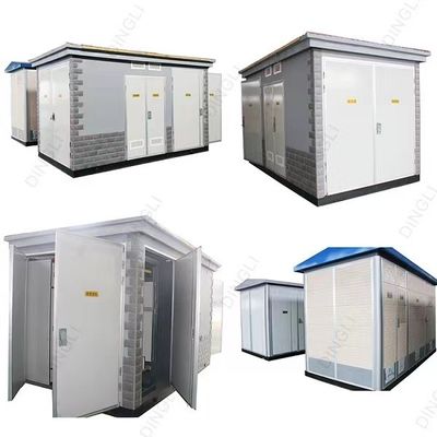 Outdoor Safe 35KV Electrical Power Transformer Compact Transformer Substation