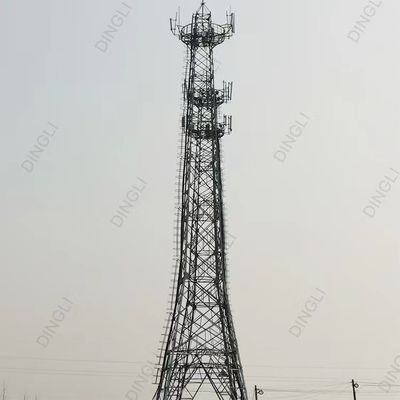 Self Supporting Galvanized Lattice Angle Steel Tubular Tower Tubular Antenna Tower