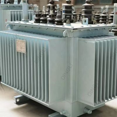 Copper Material 10kv Three Phase Oil Immersed Transformer 100kw