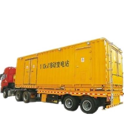 Compact Prefabricated Substation Mobile Box Substation 5000kVA - 63000kVA