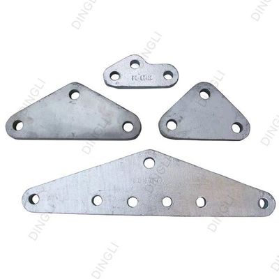 Overhead Transmission Line Fitting 11KV 33KV Galvanized Steel Electric Power Line