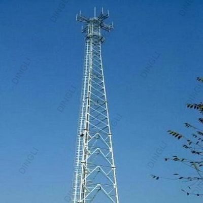 GFL Four Legged Steel Telecommunication Towers Hot Dipped Galvanized