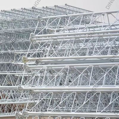 Hot Dipped Galvanizing Telecom Tower Antenna 3 Legged Column