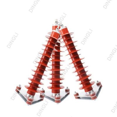 33kV 10kA High Voltage Lightning Arrester Composite Polymer Arrested Development