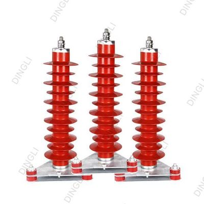 33kV 10kA High Voltage Lightning Arrester Composite Polymer Arrested Development