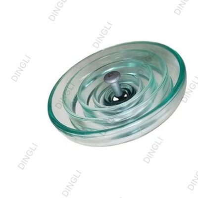 45KV Electric Glass Suspension Insulators For High Voltage
