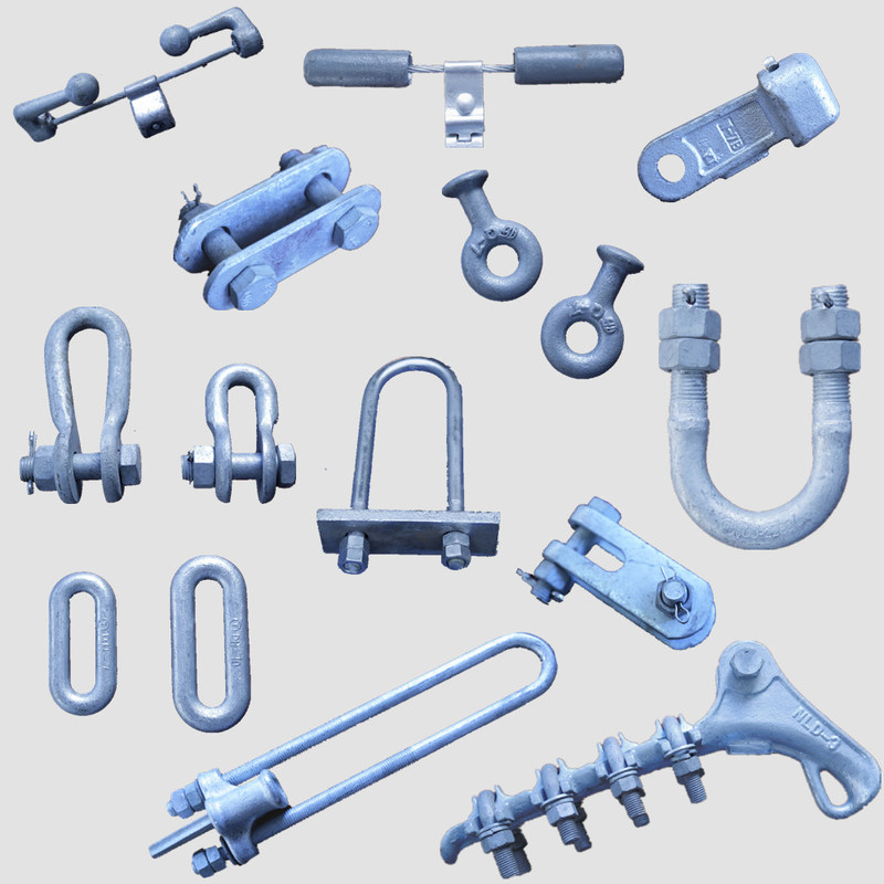 Power Accessories Transmission Line Fittings Overhead Line Tower Iron Parts