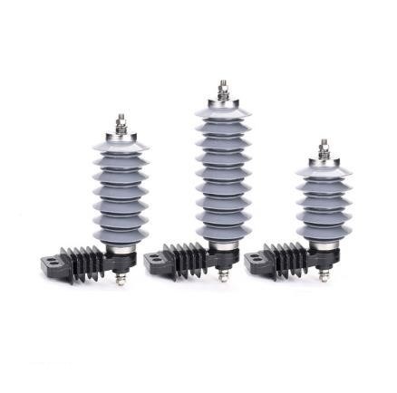 138kV 100kN Voltage Lightning Arrester Silicon Rubber Shed Suspension Insulators