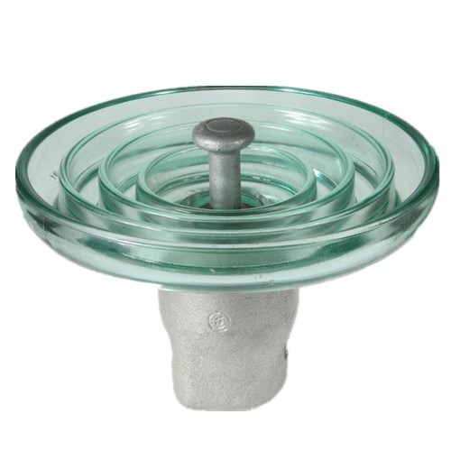 Toughenend Electric Glass Insulators 160KN 210KN 240KN For Power Transmission Line