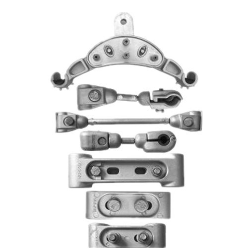 Overhead Line Transmission Line Fittings Across Type Jumper Wire Spacer Damper