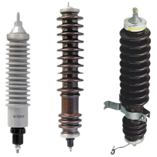 30kv Low Voltage Lightning Arrester Metal Oxide Surge Arrester Without Gaps
