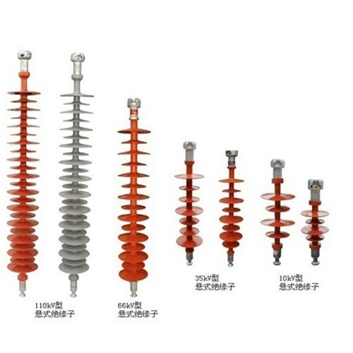 Suspension Strain Composite Post Insulator 10kv - 110kv Insulation Protection