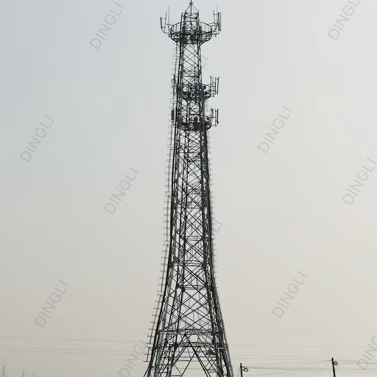 Self Supporting Galvanized Lattice Angle Steel Tubular Tower Tubular Antenna Tower