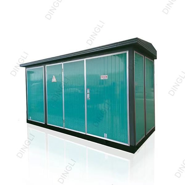 High Voltage Compact Prefabricated Substation Three Phase